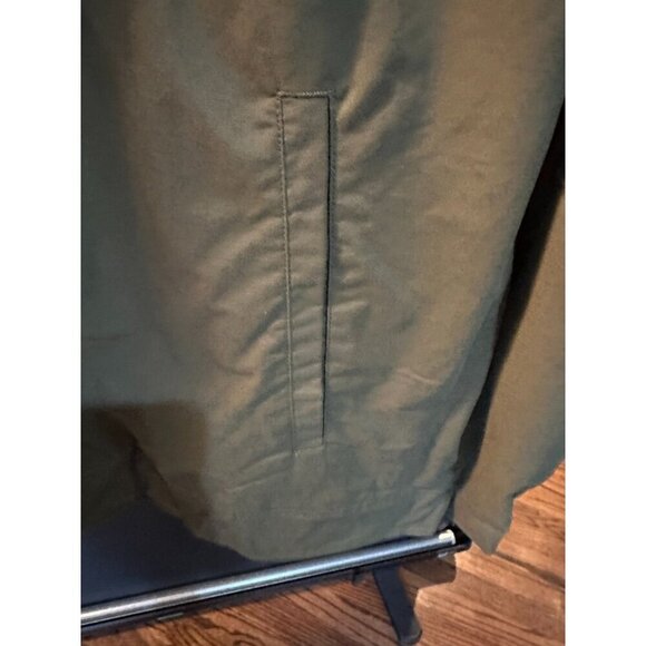 NWT Mens Timberland Fleece Lined Green water resistant windbreaker jacket SZ XL - Picture 12 of 12